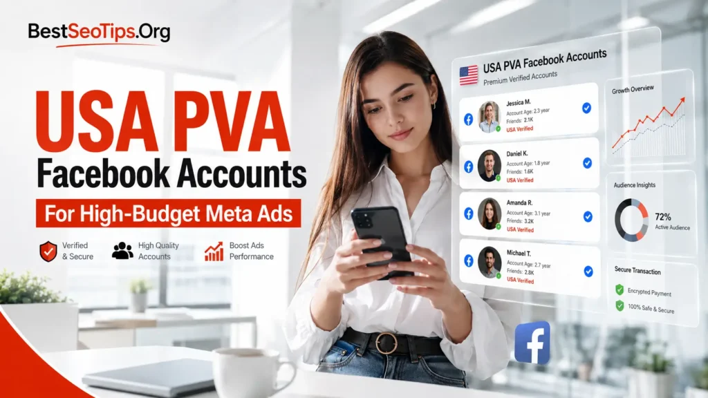 Buy USA Phone Verified Facebook Accounts