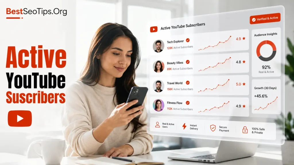 Buy Active Youtube Subscribers