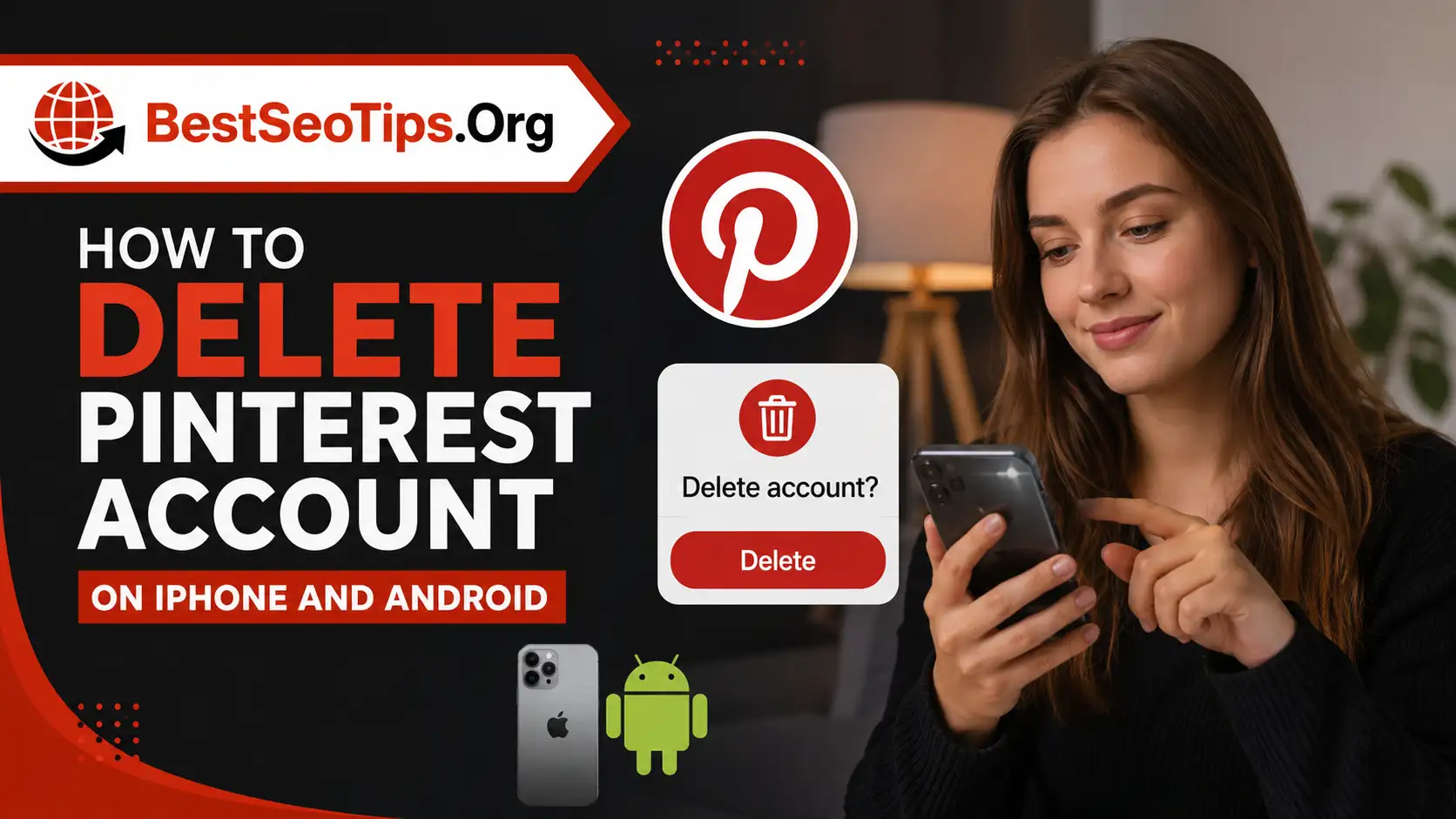 . How to Delete Pinterest Account Using Mobile App