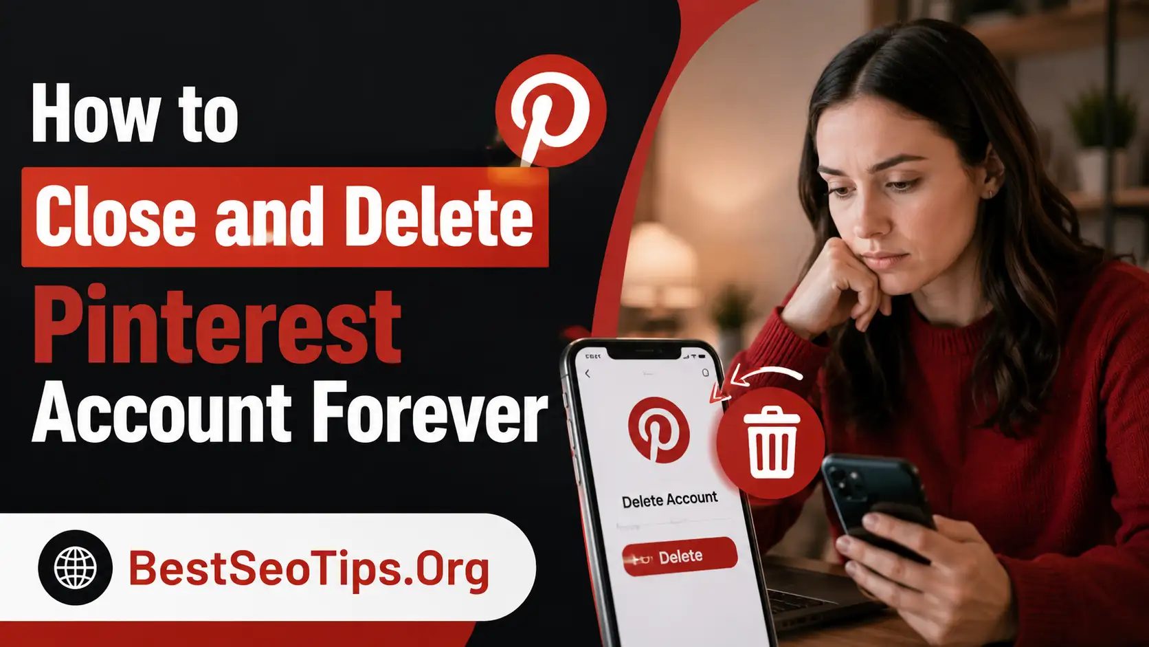 How to Delete Pinterest Account Fast & Simple Steps