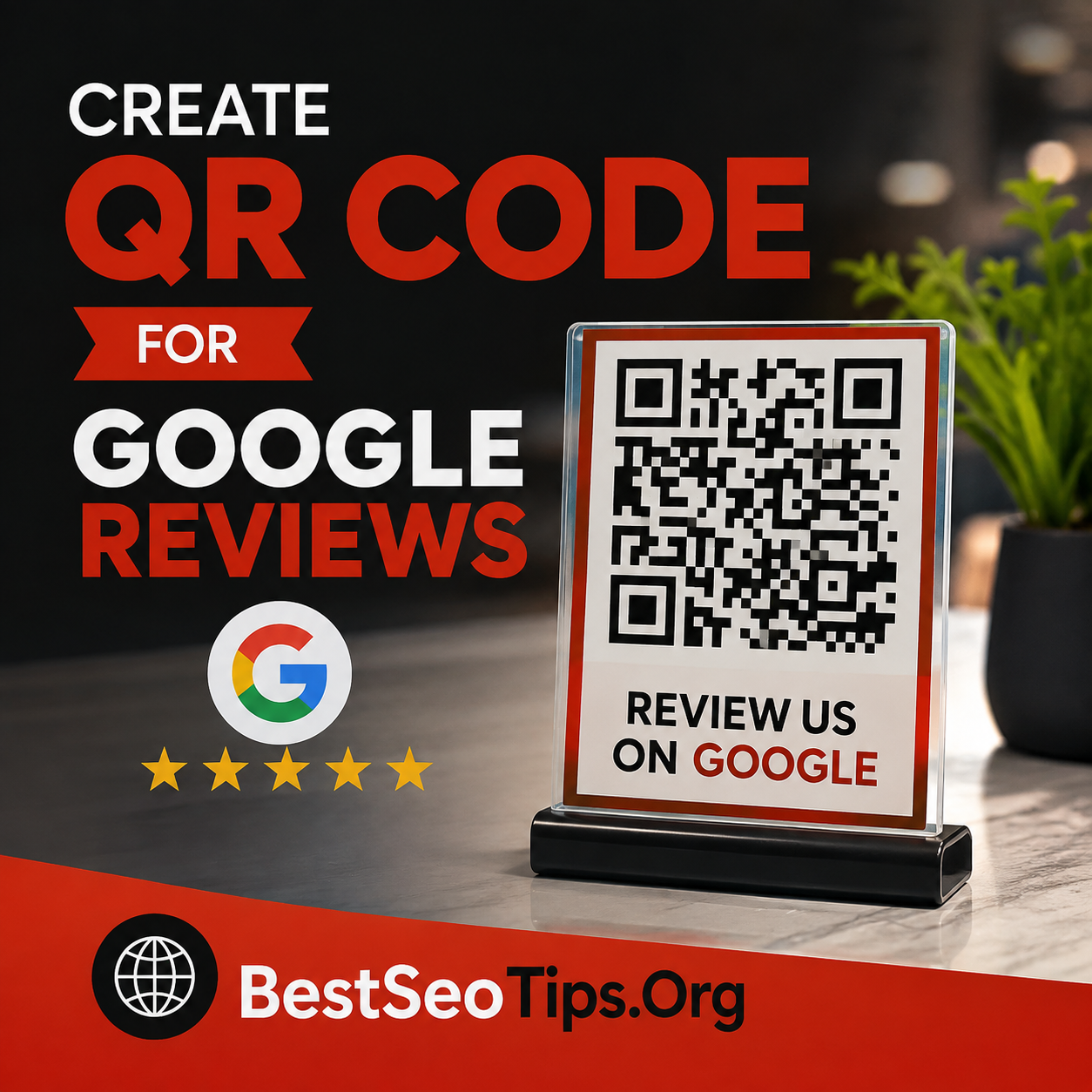 How to create a QR code for Google Reviews