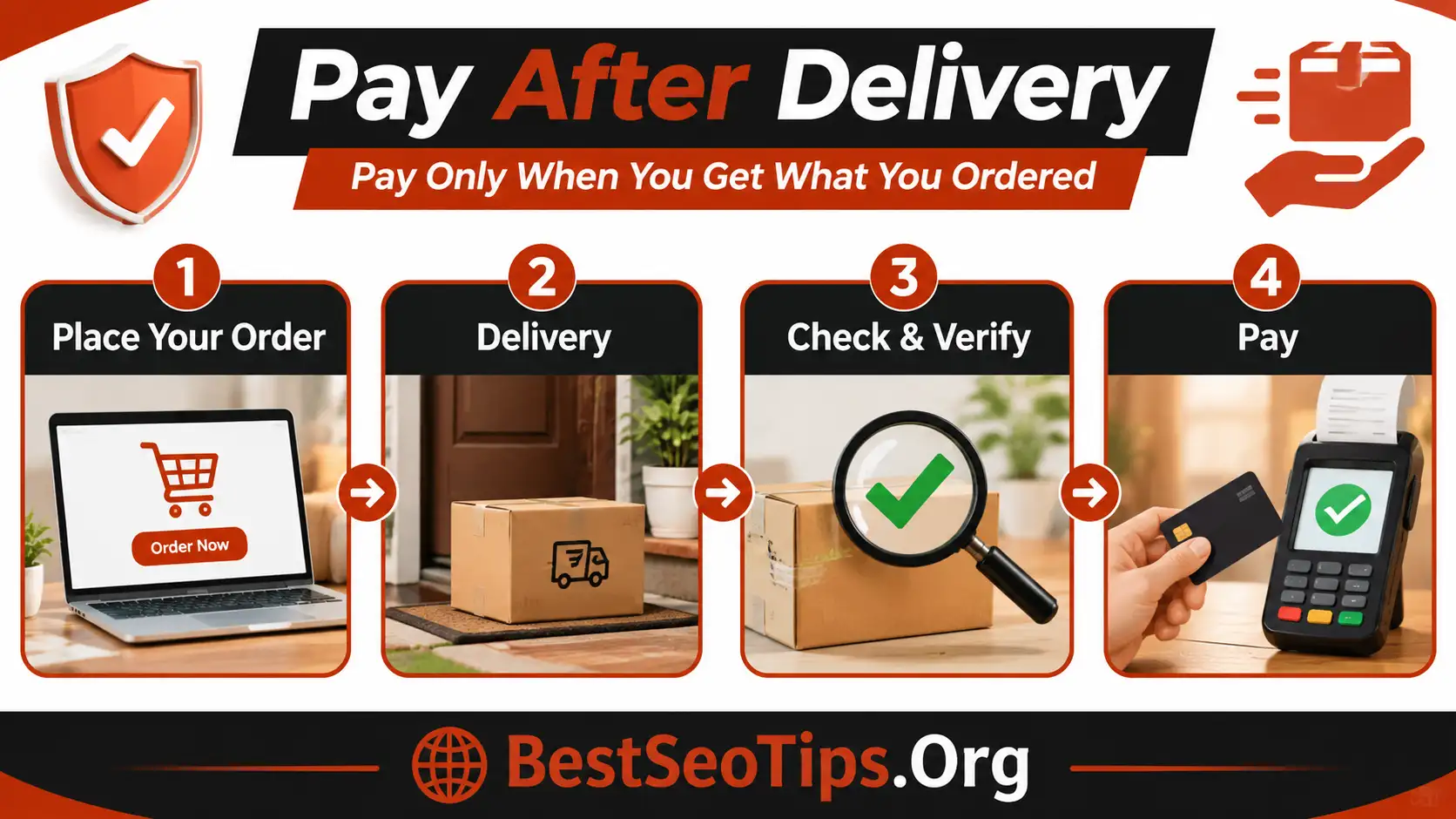 How pay after delivery Trustpilot review services work