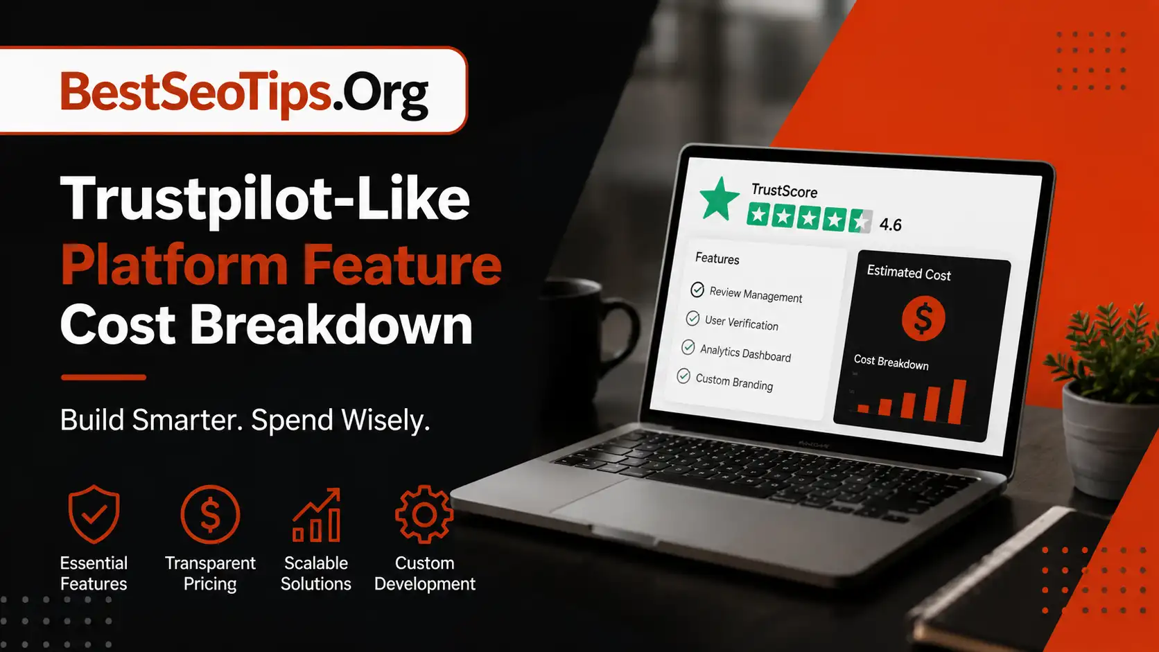 Trustpilot-like review platform development cost benchmarks