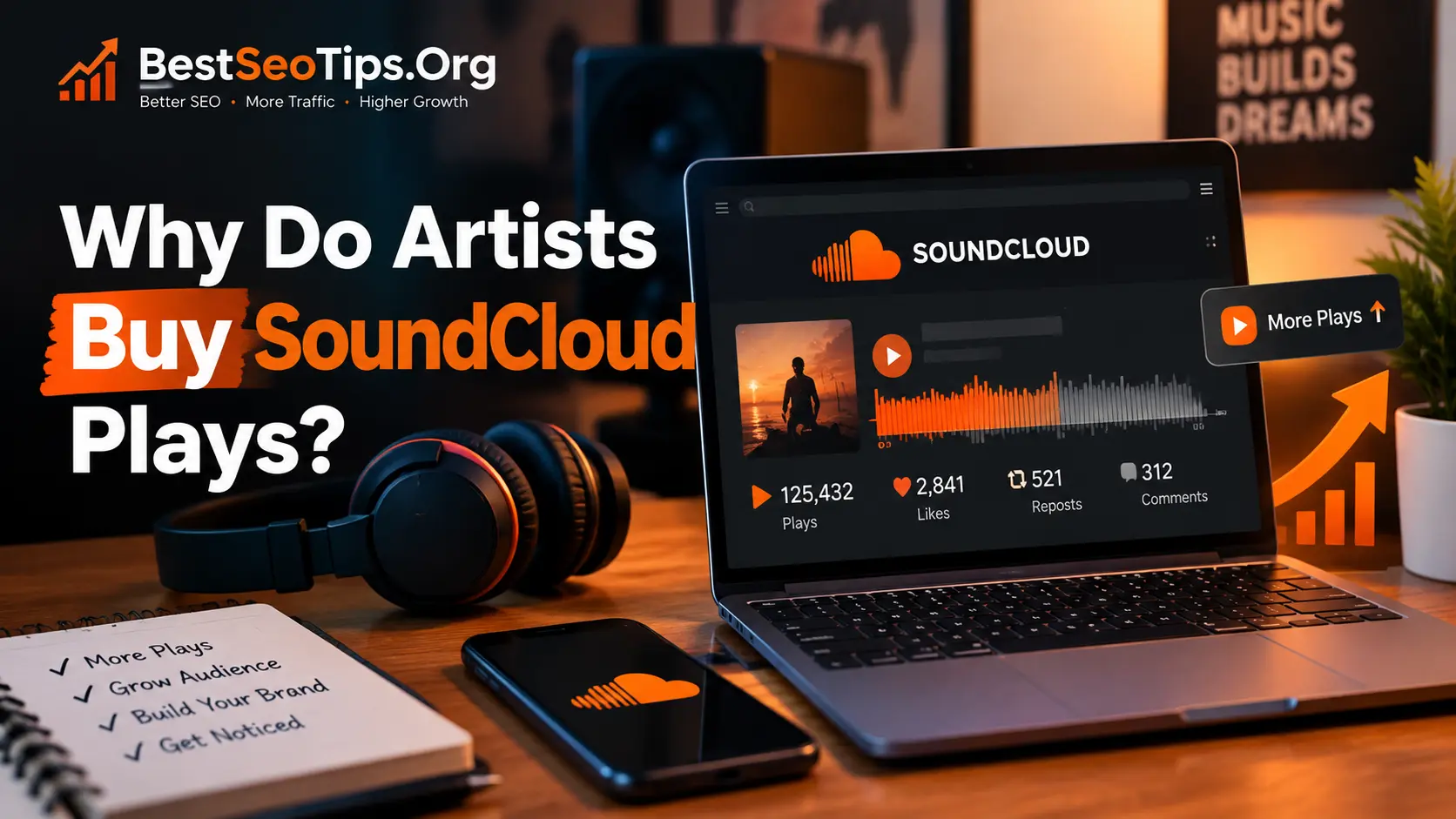 Buy real SoundCloud plays​