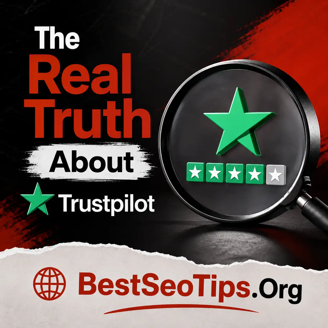 Consumer checking whether Trustpilot reviews are real
