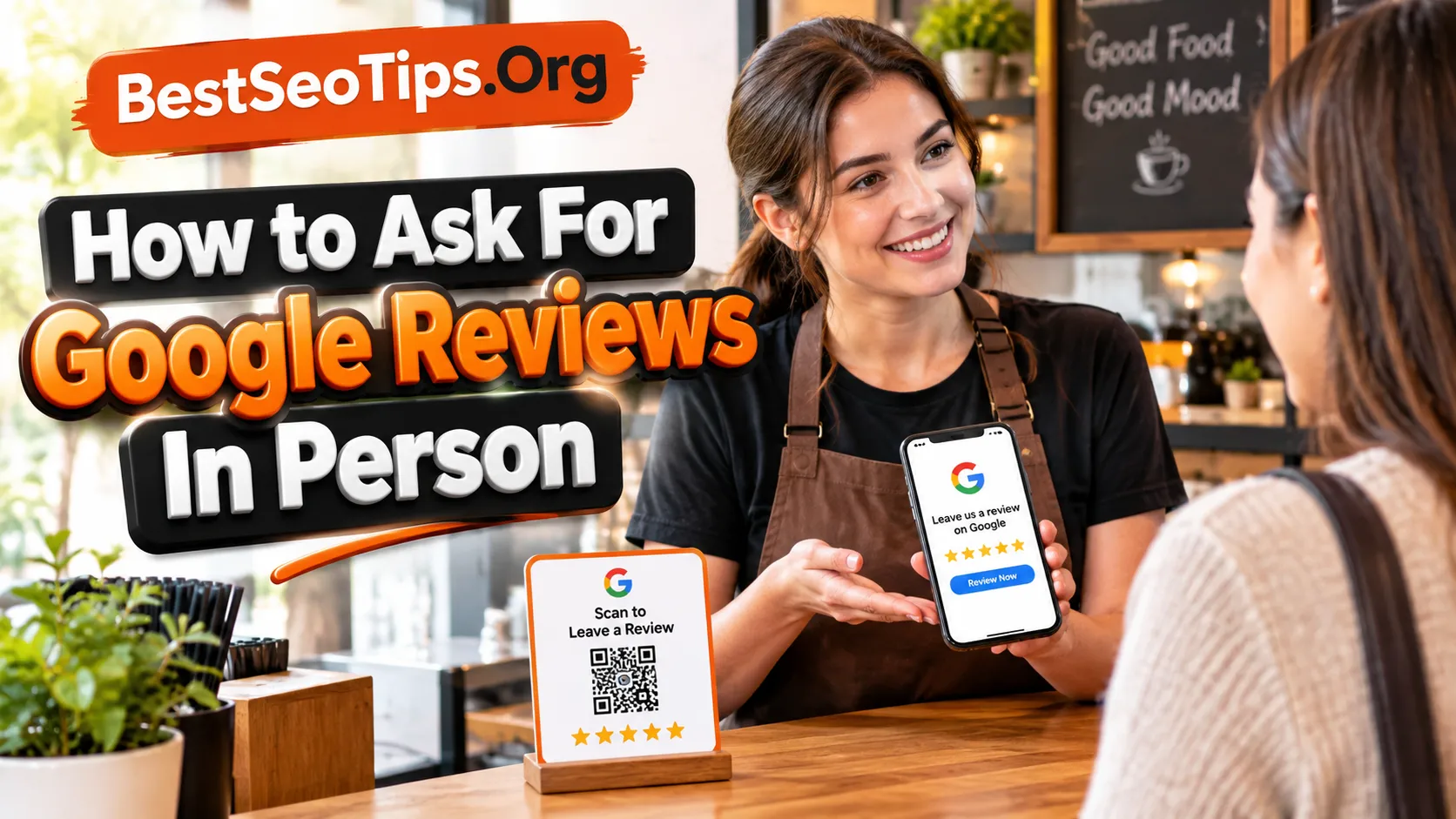 How to Ask for Google Reviews In Person